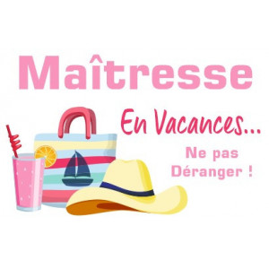 Toile Maîtresse 03 avec support baguette blanc offert
