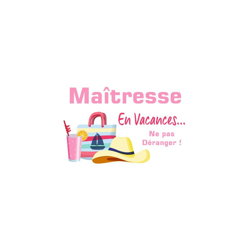 Toile Maîtresse 03 avec support baguette blanc offert