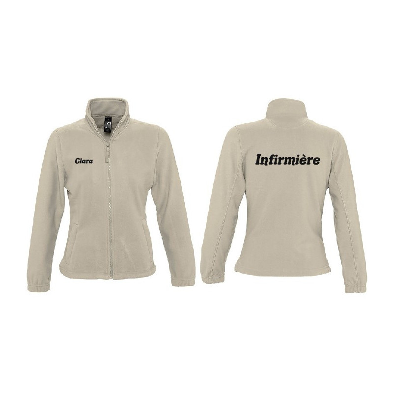 Veste polaire infirmière