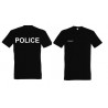 T-shirt POLICE noir