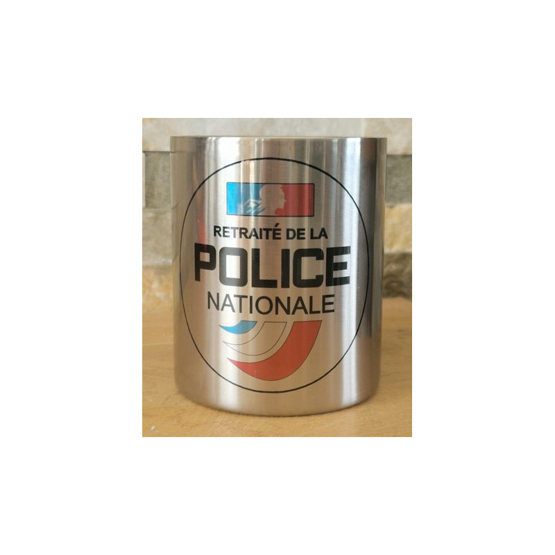 MUG INOX retraité police nationale MUG INOX retraité police nationale