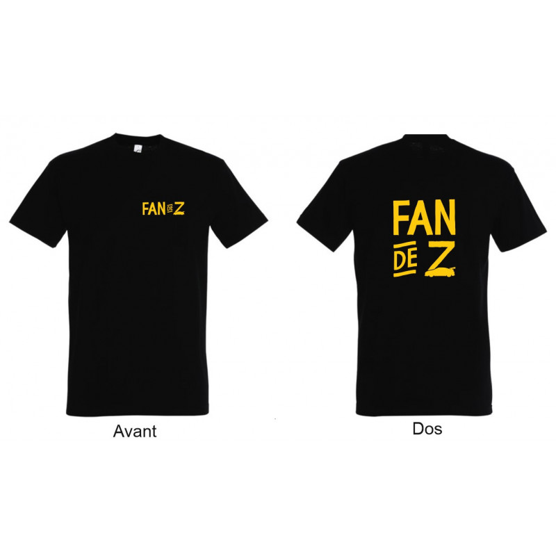 TEE SHIRT FAN DE Z