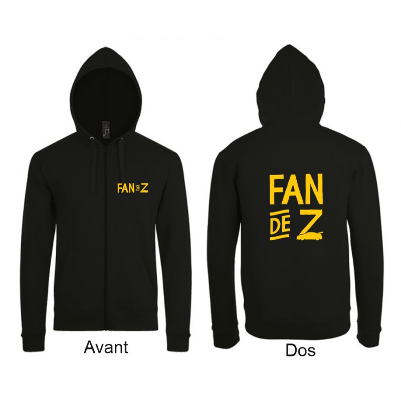 VESTE ZIP FAN DE Z