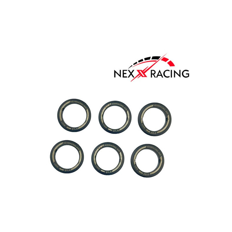 KIT FLASK 6 PIECES POUR JANTE NEXX RACING