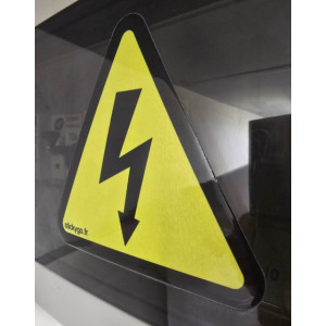 SIGNALISATION DANGER ELECTRIQUE 50MM