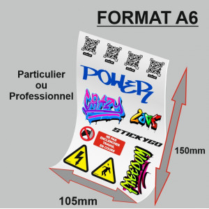 DTF UV A6