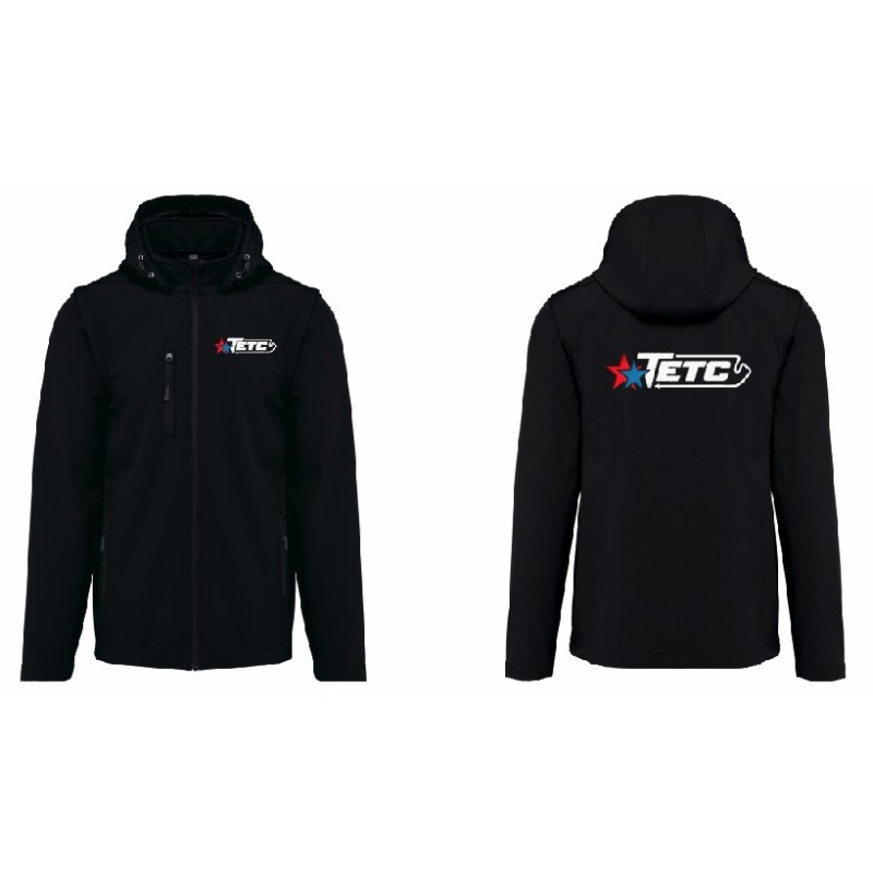 VESTE SOFTSHELL TETC