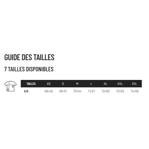 VESTE ZIP 260GR TETC